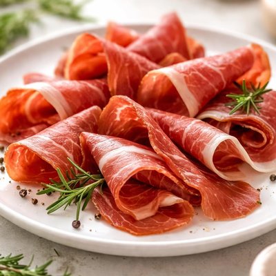 Cured meat slices