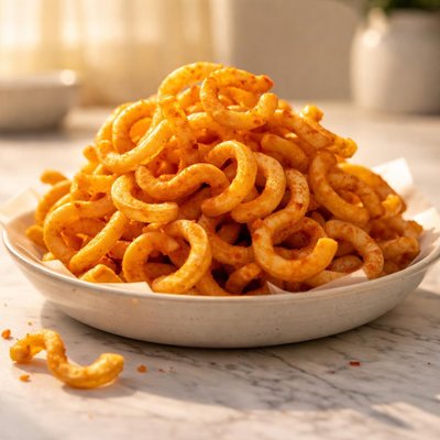 Curly chips