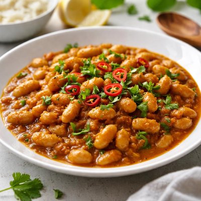 Curried beans