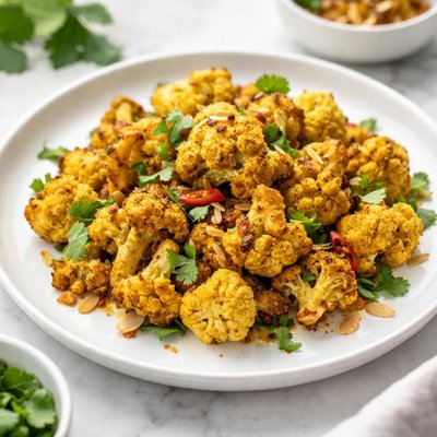 Curried cauliflower