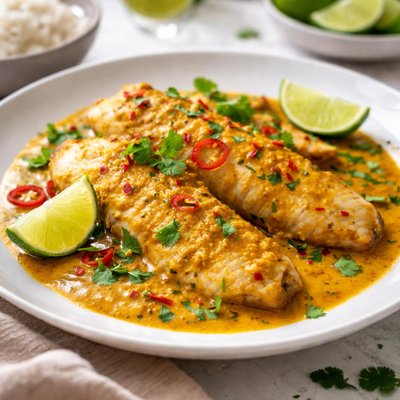 Curried fish
