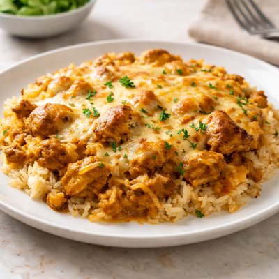 Curry chicken baked rice