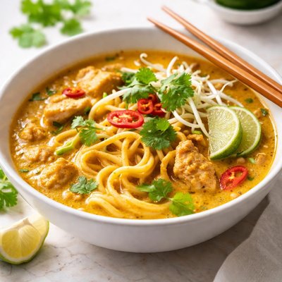Curry noodle soup