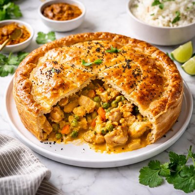 Curry pie