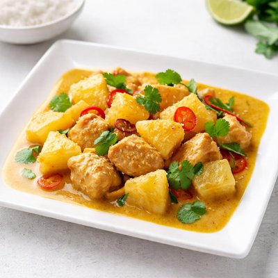 Curry pineapple