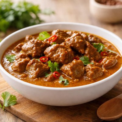 Curry with meat