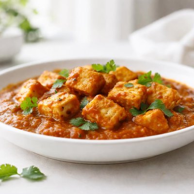 Curry with paneer