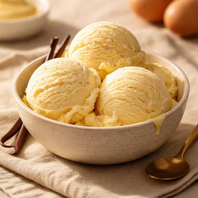 Custard ice cream