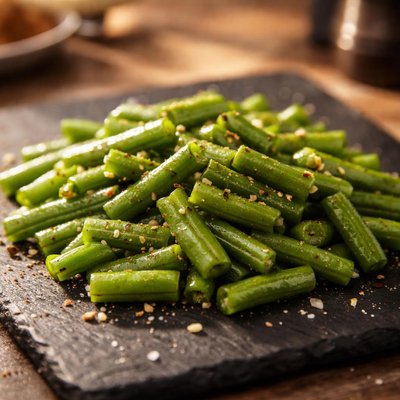 Cut up green beans