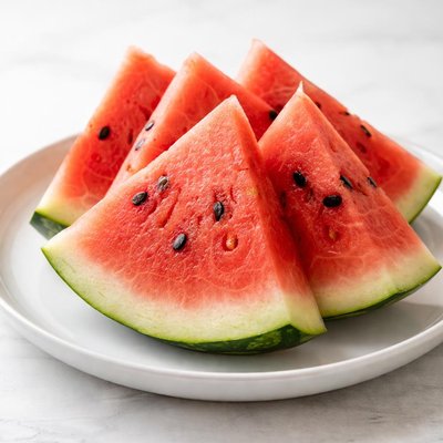 Cut watermelon