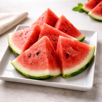Cut watermelons
