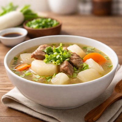 Daikon soup