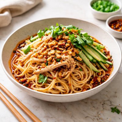 Dainty sichuan cold noodles
