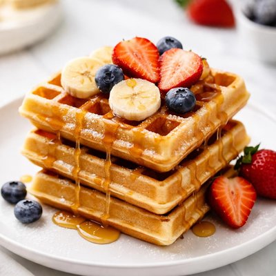 Dairy-free gluten-free waffle