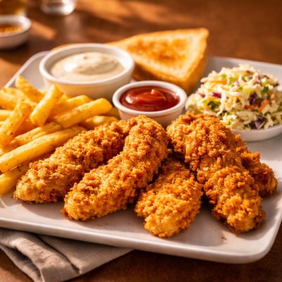 Dairy queen chicken strip dinner