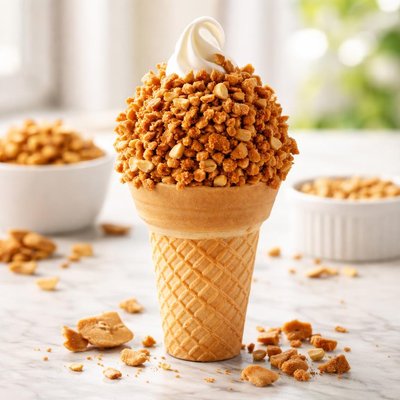 Dairy queen peanut brittle crunch cone small