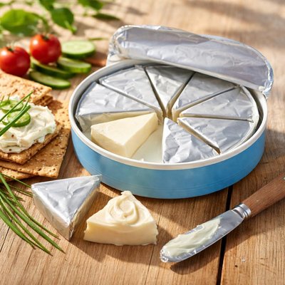 Dairylea light triangle