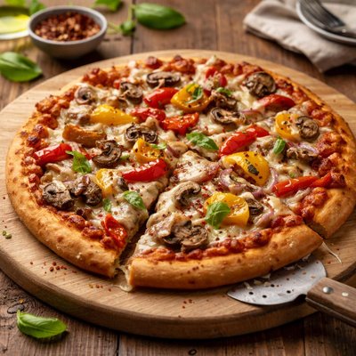 Daiya fire roasted pizza