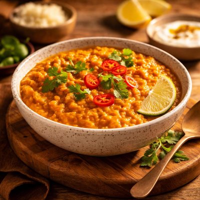 Dall de lentilles corail