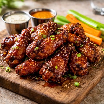 Dallas bbqs sticky wings