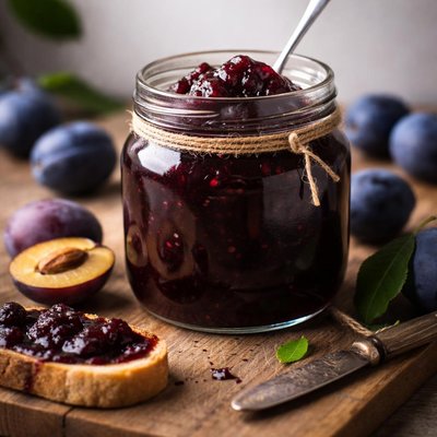 Damson jam