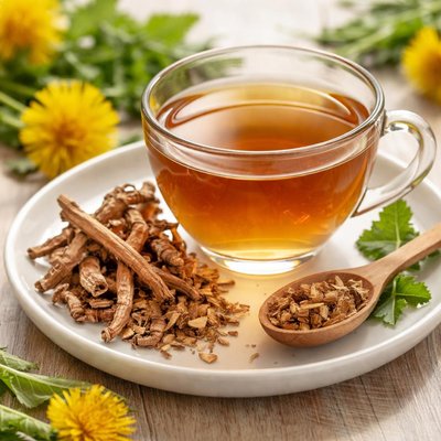 Dandelion root tea