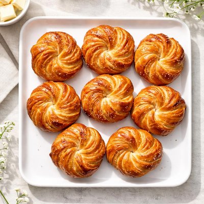 Danish butter amann bread