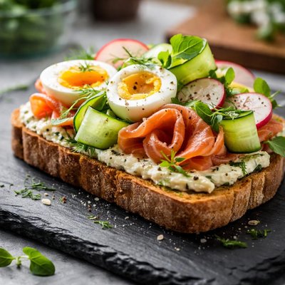 Danish tartine