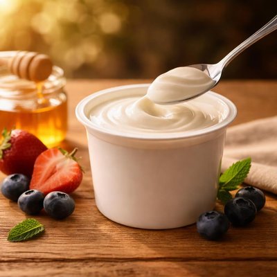 Danone plain yogurt