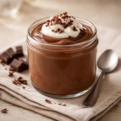 Dans chocolate pudding