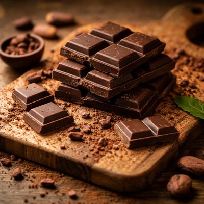 Dark cacao chocolate