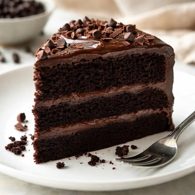 Dark chocolate cake