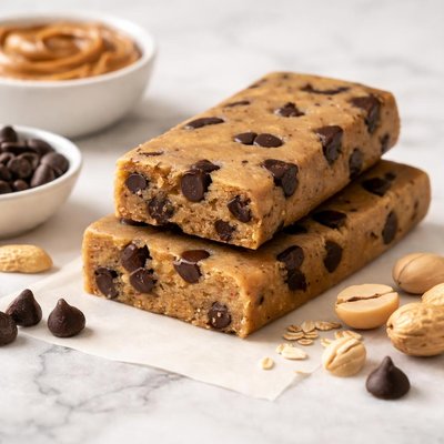 Dark chocolate chip peanut butter perfect bar