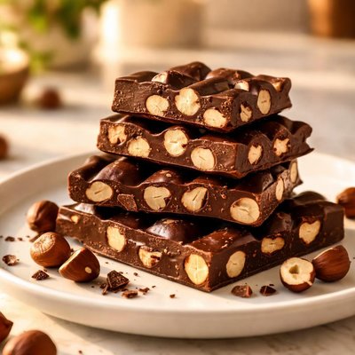 Dark chocolate hazelnut