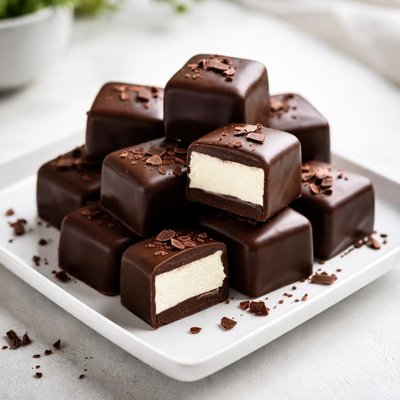 Dark chocolate marshmallow