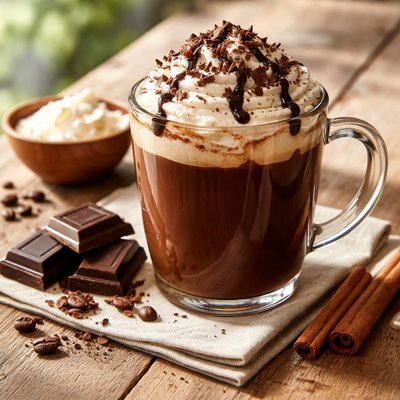 Dark chocolate mocha