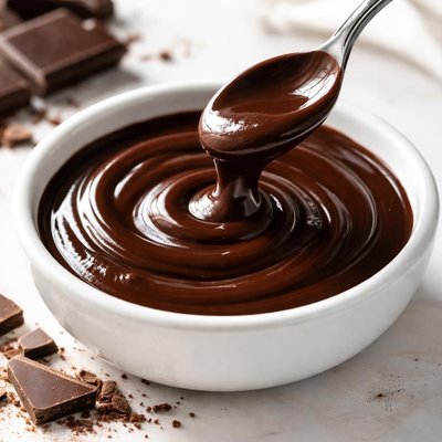 Dark chocolate sauce