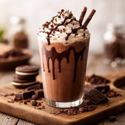 Dark fantasy chocolate shake