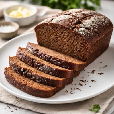 Dark rye bread