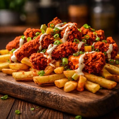 Daves hot chicken fries