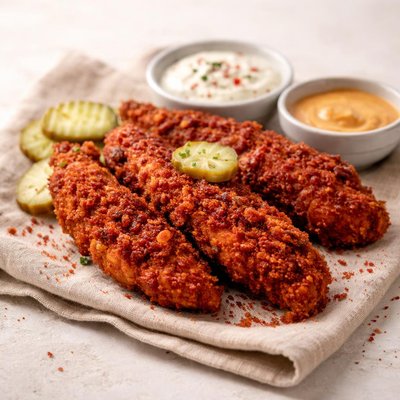 Daves hot chicken strips