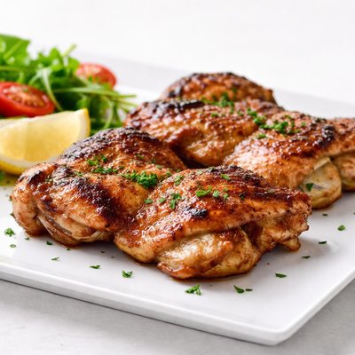 Deboned chicken thigh