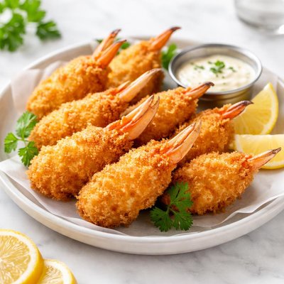 Deep-fried crab claws