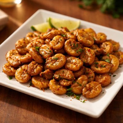 Deep fried broad beans