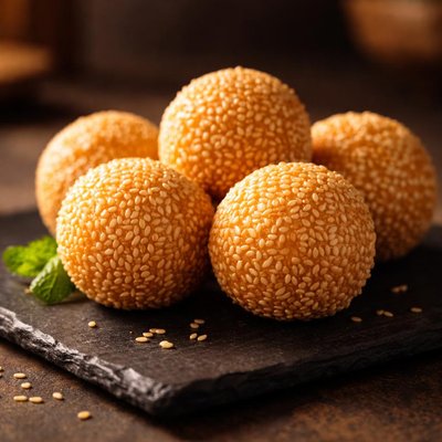 Deep fried sesame ball