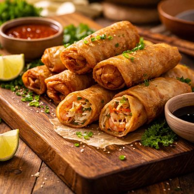 Deep fried spring roll