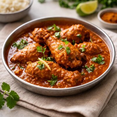 Deep indian chicken