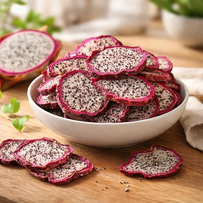 Dehydrated dragon fruit