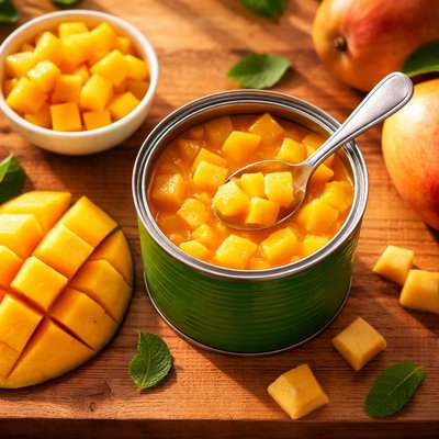 Del monte diced mango
