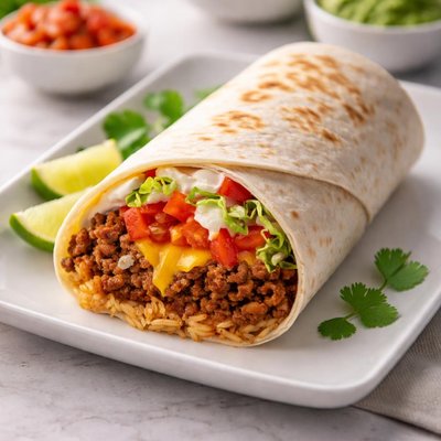 Del taco burrito